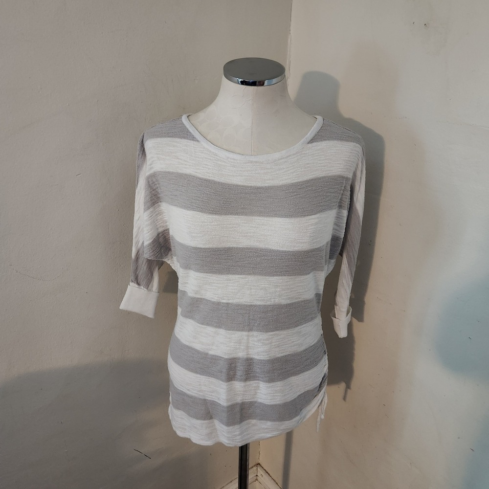 Express‎ Womens Striped Dolman Sleeve Lightweight Knit Top XS
